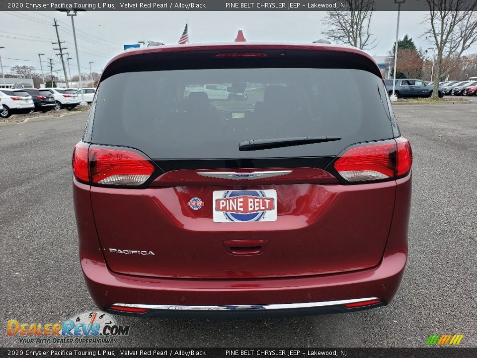 2020 Chrysler Pacifica Touring L Plus Velvet Red Pearl / Alloy/Black Photo #5