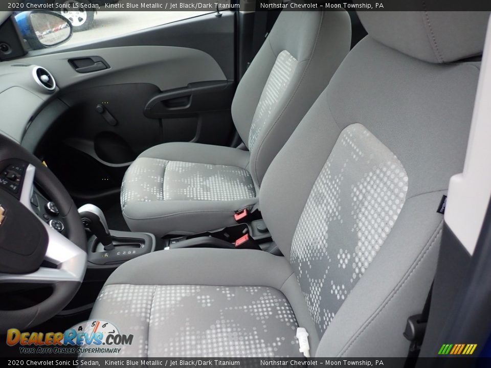 2020 Chevrolet Sonic LS Sedan Kinetic Blue Metallic / Jet Black/Dark Titanium Photo #15