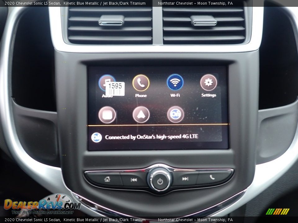2020 Chevrolet Sonic LS Sedan Kinetic Blue Metallic / Jet Black/Dark Titanium Photo #18