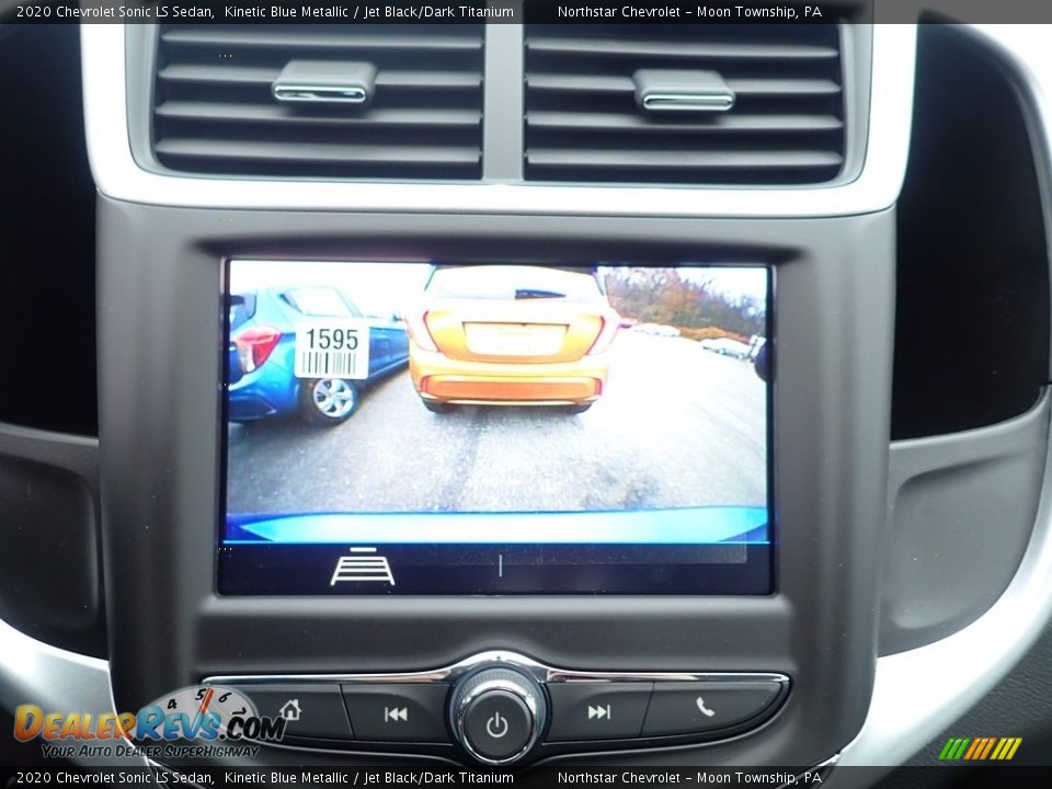 2020 Chevrolet Sonic LS Sedan Kinetic Blue Metallic / Jet Black/Dark Titanium Photo #19