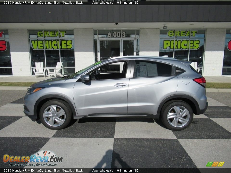 2019 Honda HR-V EX AWD Lunar Silver Metallic / Black Photo #1