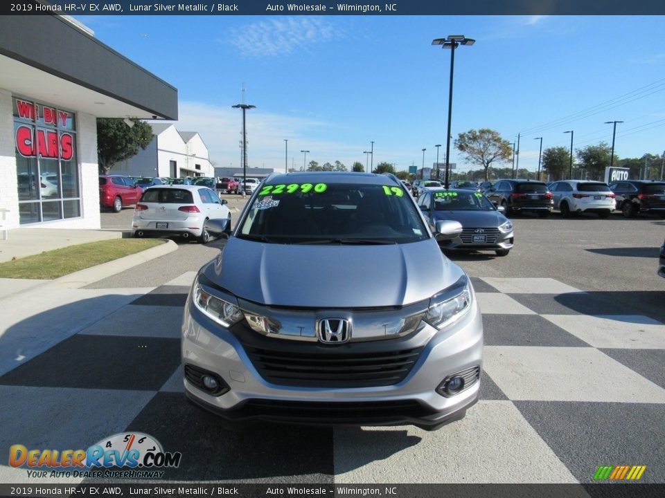 2019 Honda HR-V EX AWD Lunar Silver Metallic / Black Photo #2