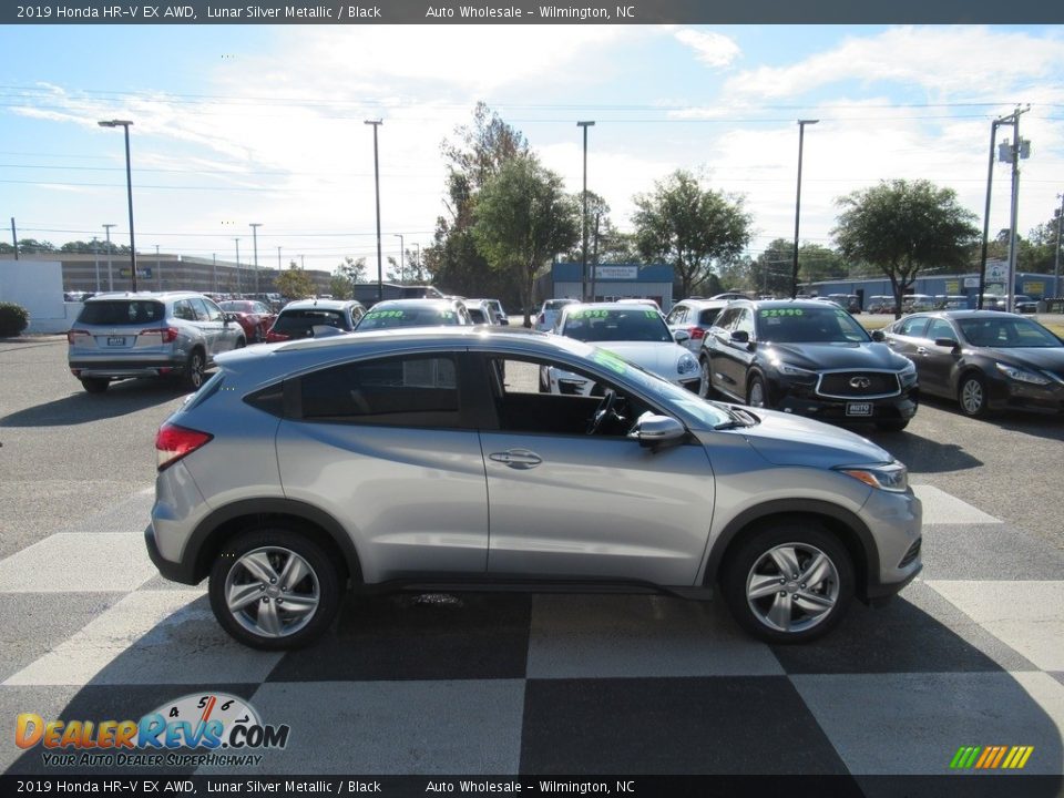 2019 Honda HR-V EX AWD Lunar Silver Metallic / Black Photo #3