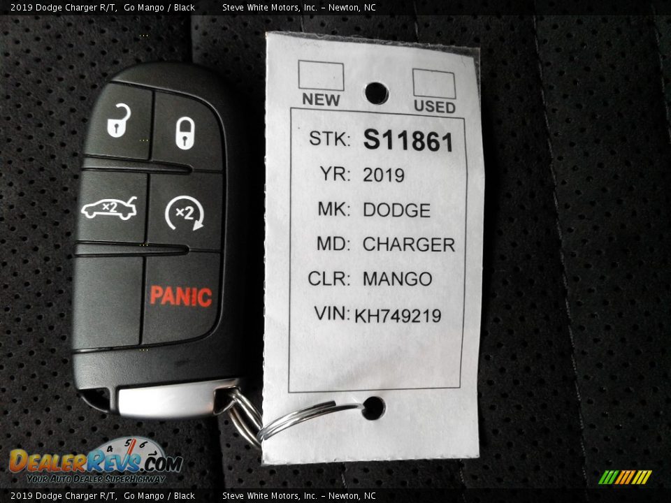 2019 Dodge Charger R/T Go Mango / Black Photo #33