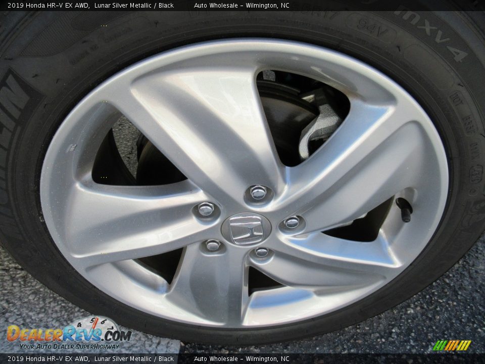 2019 Honda HR-V EX AWD Lunar Silver Metallic / Black Photo #7