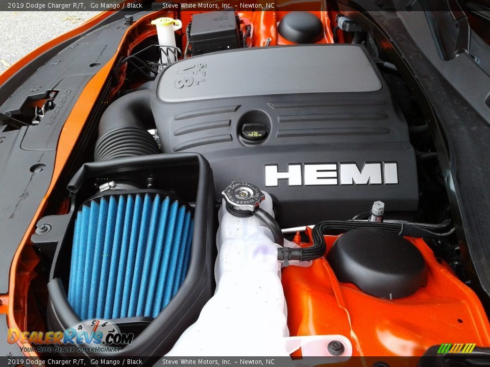 2019 Dodge Charger R/T 5.7 Liter HEMI OHV 16-Valve VVT MDS V8 Engine Photo #34
