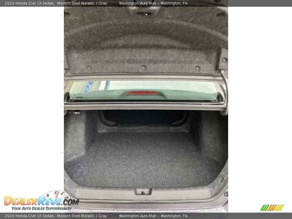 2020 Honda Civic LX Sedan Modern Steel Metallic / Gray Photo #21
