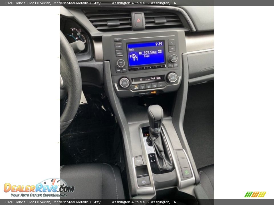 2020 Honda Civic LX Sedan Modern Steel Metallic / Gray Photo #30