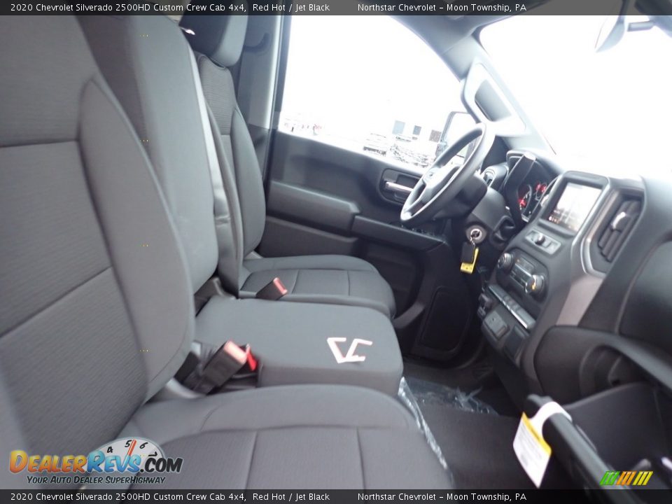2020 Chevrolet Silverado 2500HD Custom Crew Cab 4x4 Red Hot / Jet Black Photo #9