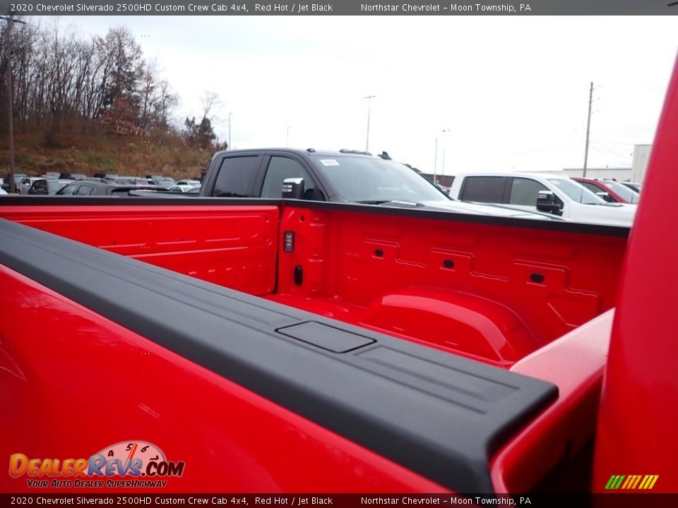 2020 Chevrolet Silverado 2500HD Custom Crew Cab 4x4 Red Hot / Jet Black Photo #12
