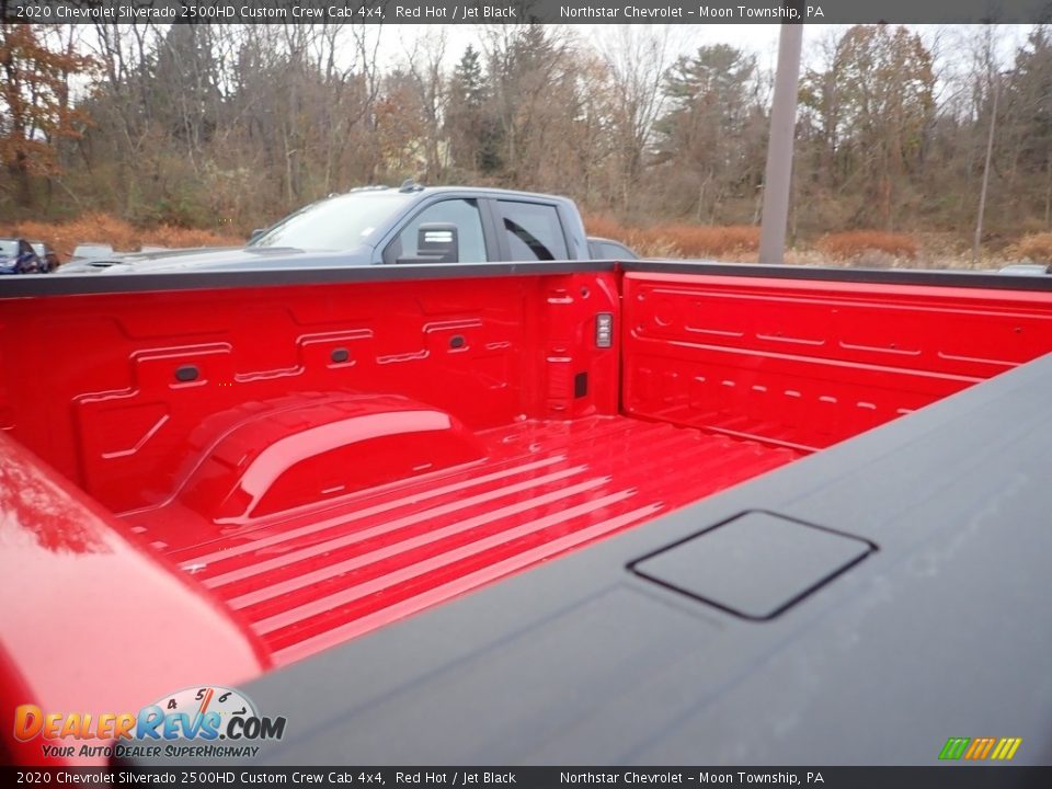 2020 Chevrolet Silverado 2500HD Custom Crew Cab 4x4 Red Hot / Jet Black Photo #13