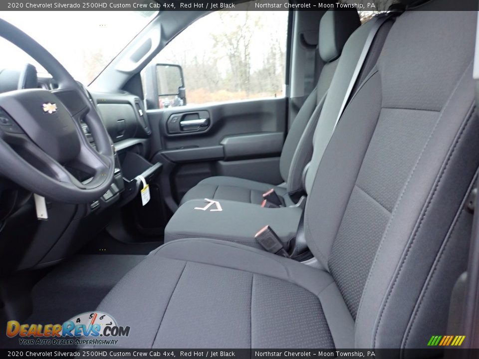 2020 Chevrolet Silverado 2500HD Custom Crew Cab 4x4 Red Hot / Jet Black Photo #14