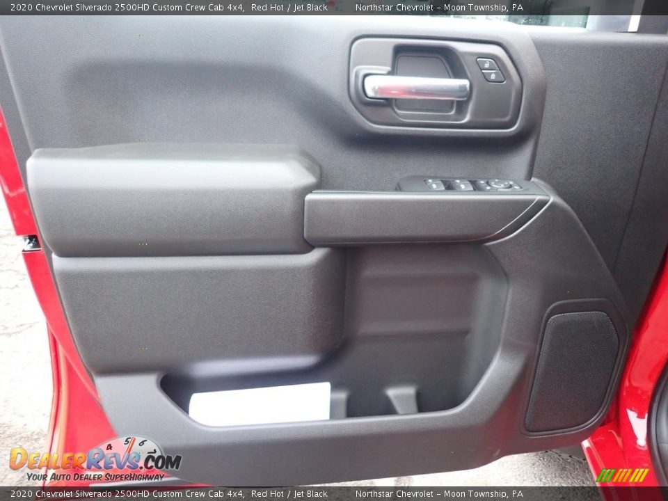 2020 Chevrolet Silverado 2500HD Custom Crew Cab 4x4 Red Hot / Jet Black Photo #15