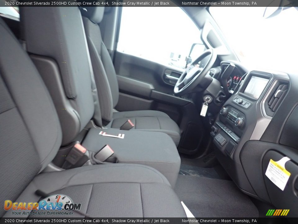 2020 Chevrolet Silverado 2500HD Custom Crew Cab 4x4 Shadow Gray Metallic / Jet Black Photo #10