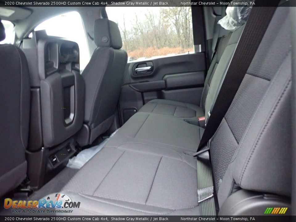 2020 Chevrolet Silverado 2500HD Custom Crew Cab 4x4 Shadow Gray Metallic / Jet Black Photo #12