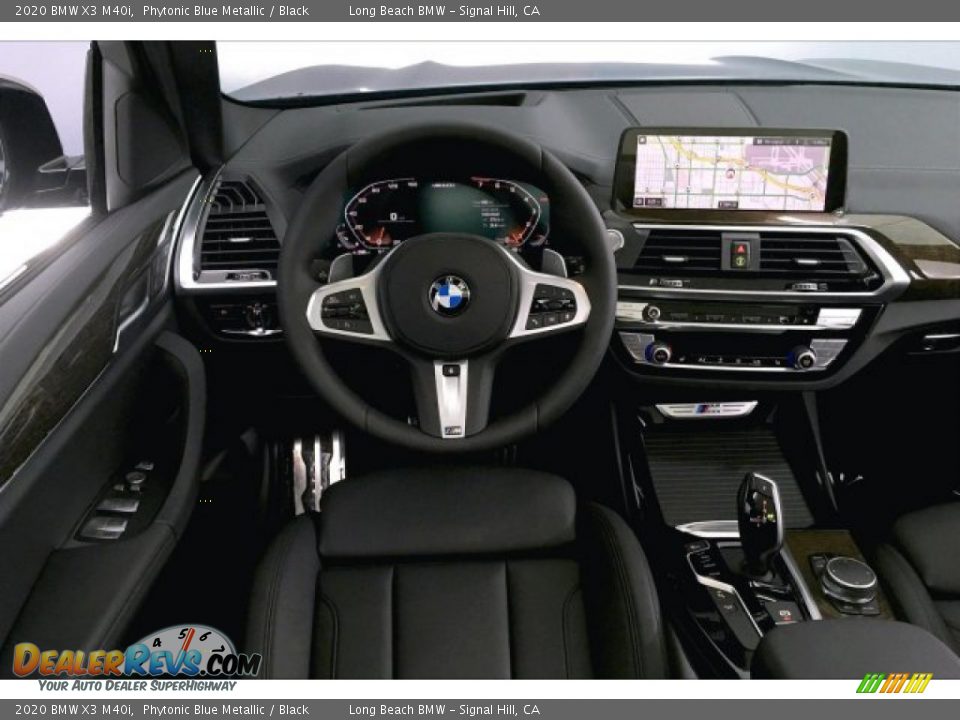 2020 BMW X3 M40i Phytonic Blue Metallic / Black Photo #4