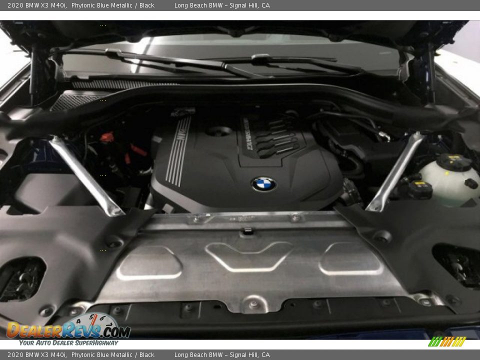 2020 BMW X3 M40i Phytonic Blue Metallic / Black Photo #9