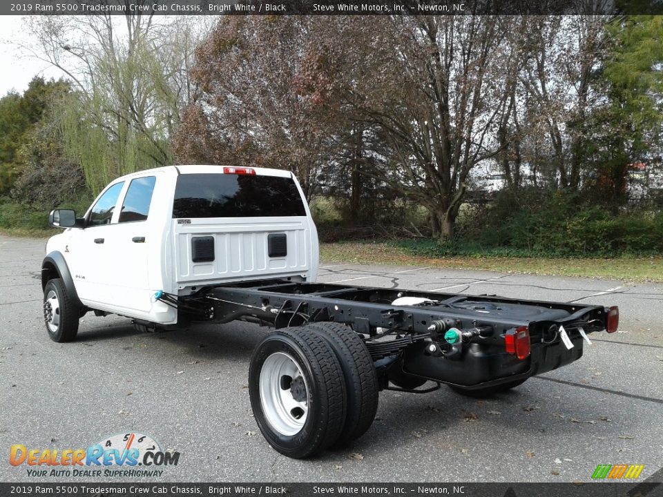 2019 Ram 5500 Tradesman Crew Cab Chassis Bright White / Black Photo #8