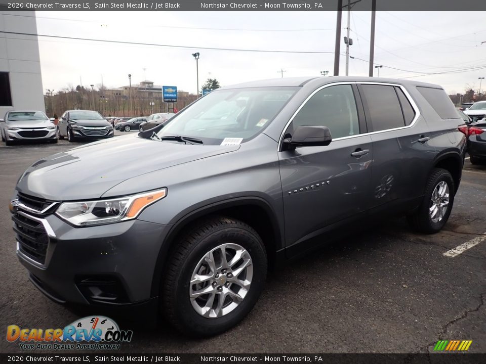 2020 Chevrolet Traverse LS Satin Steel Metallic / Jet Black Photo #1