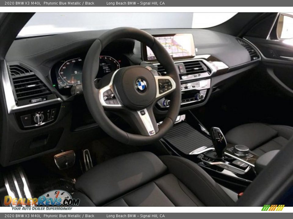 2020 BMW X3 M40i Phytonic Blue Metallic / Black Photo #17