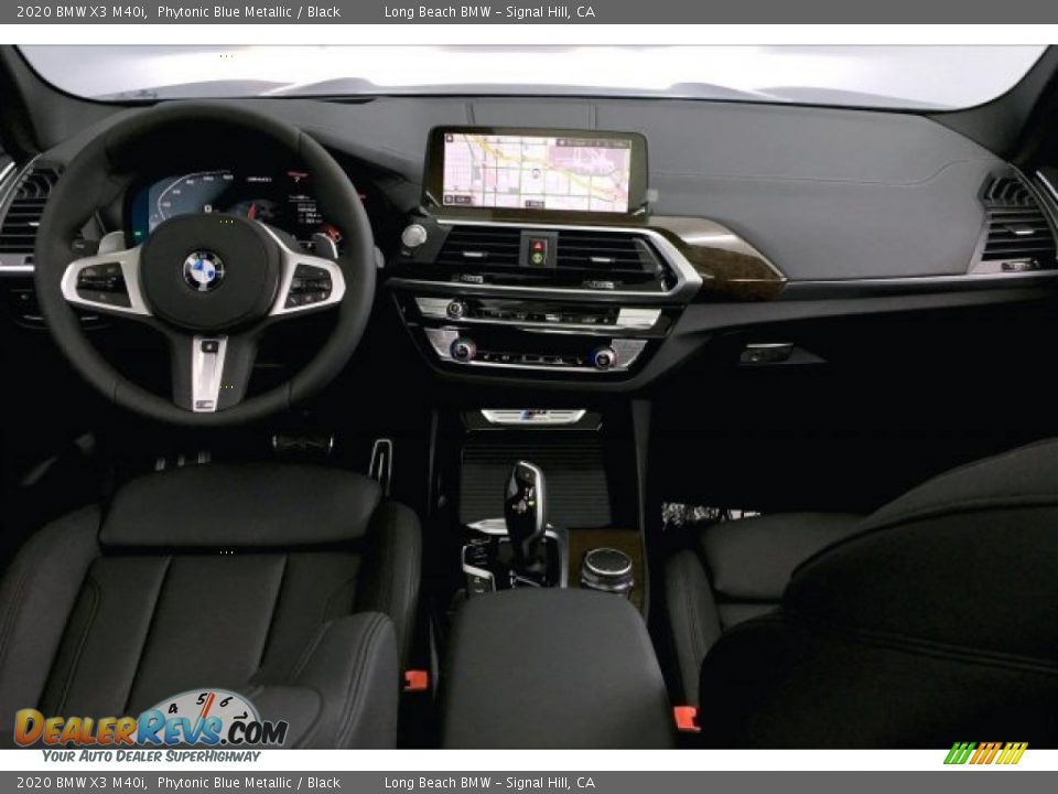 2020 BMW X3 M40i Phytonic Blue Metallic / Black Photo #20