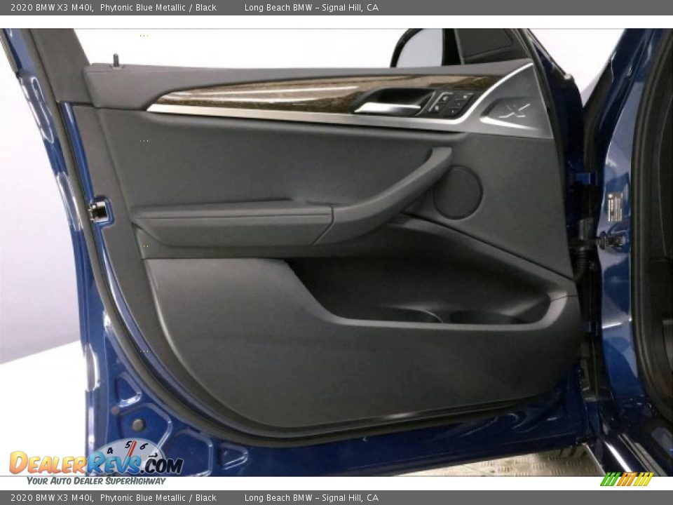 2020 BMW X3 M40i Phytonic Blue Metallic / Black Photo #21