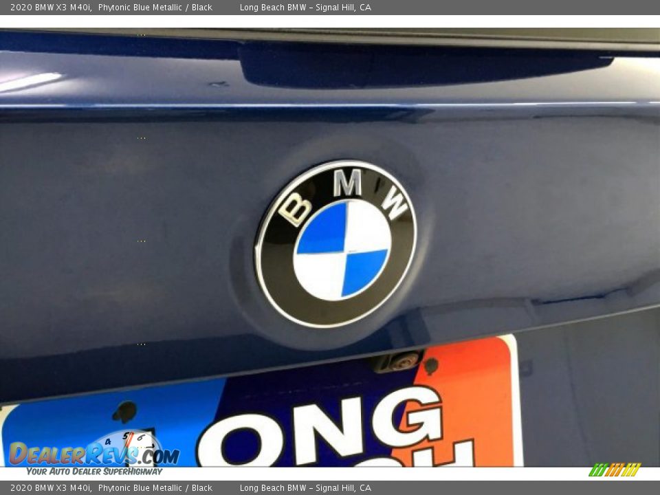 2020 BMW X3 M40i Phytonic Blue Metallic / Black Photo #23