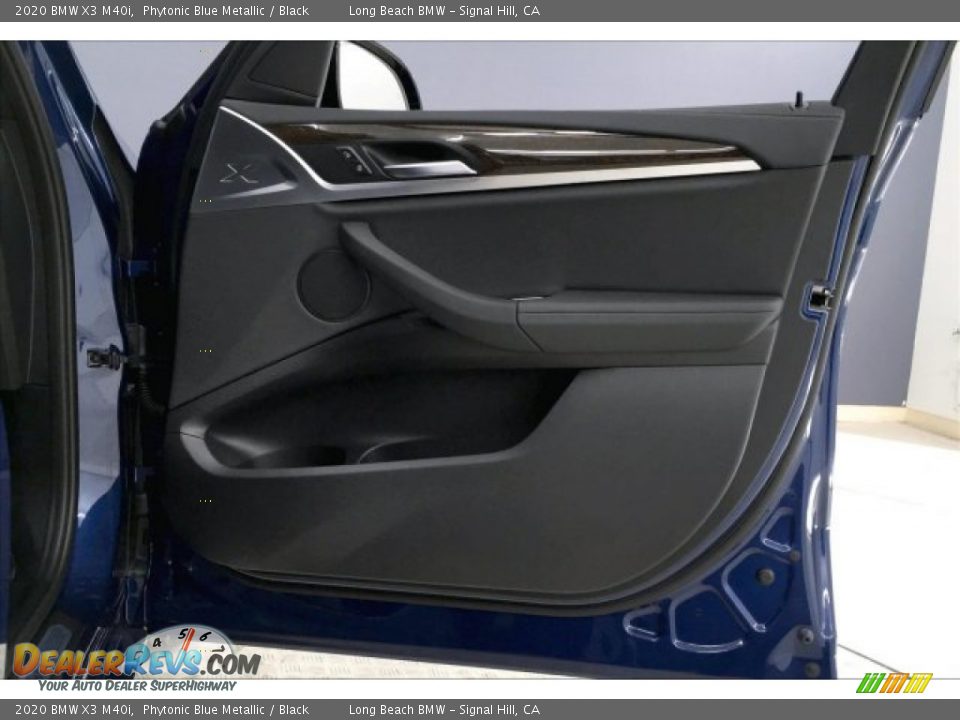 2020 BMW X3 M40i Phytonic Blue Metallic / Black Photo #26