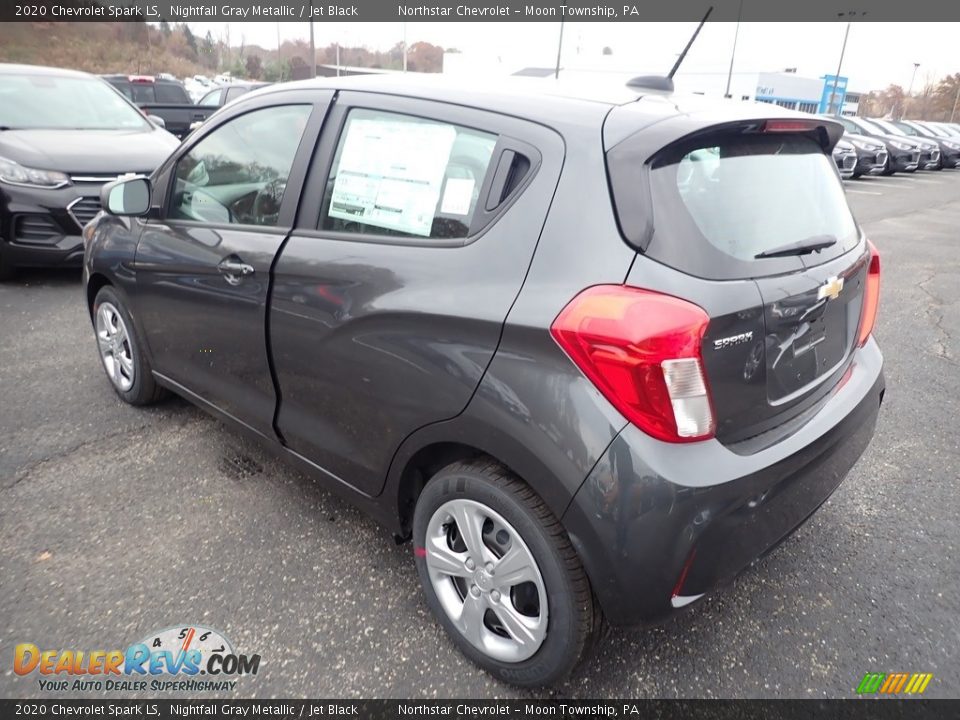 2020 Chevrolet Spark LS Nightfall Gray Metallic / Jet Black Photo #3
