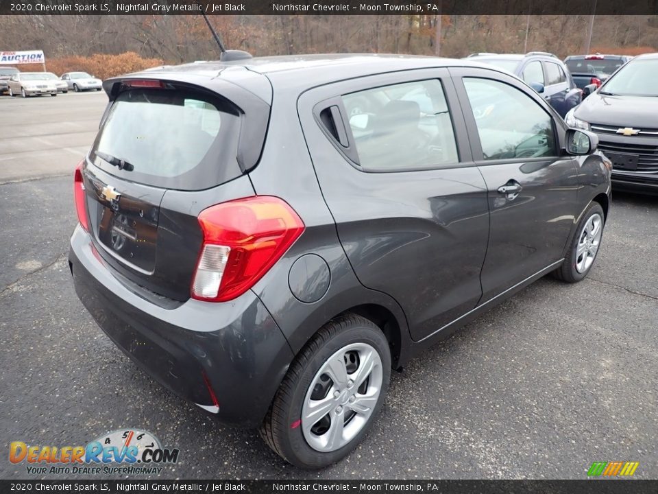 2020 Chevrolet Spark LS Nightfall Gray Metallic / Jet Black Photo #5