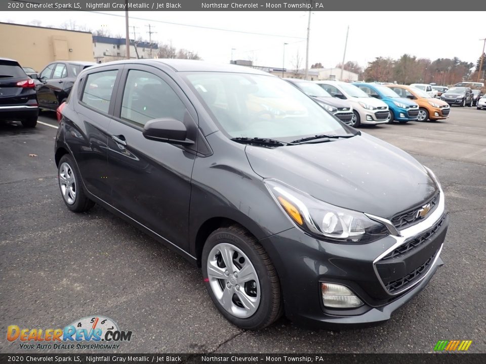 2020 Chevrolet Spark LS Nightfall Gray Metallic / Jet Black Photo #7