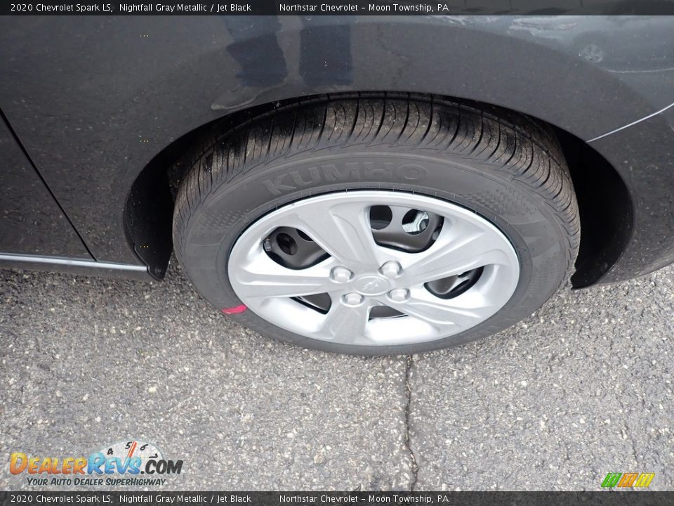 2020 Chevrolet Spark LS Nightfall Gray Metallic / Jet Black Photo #9