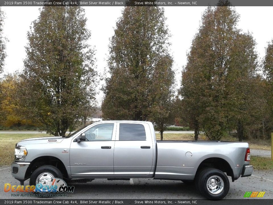 2019 Ram 3500 Tradesman Crew Cab 4x4 Billet Silver Metallic / Black Photo #1