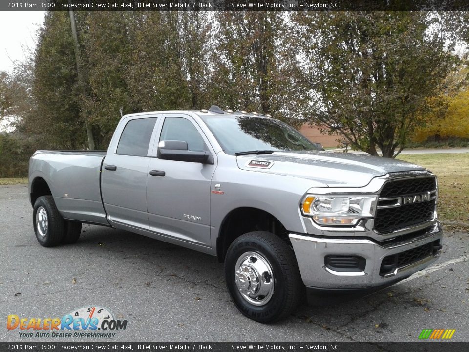 Billet Silver Metallic 2019 Ram 3500 Tradesman Crew Cab 4x4 Photo #4
