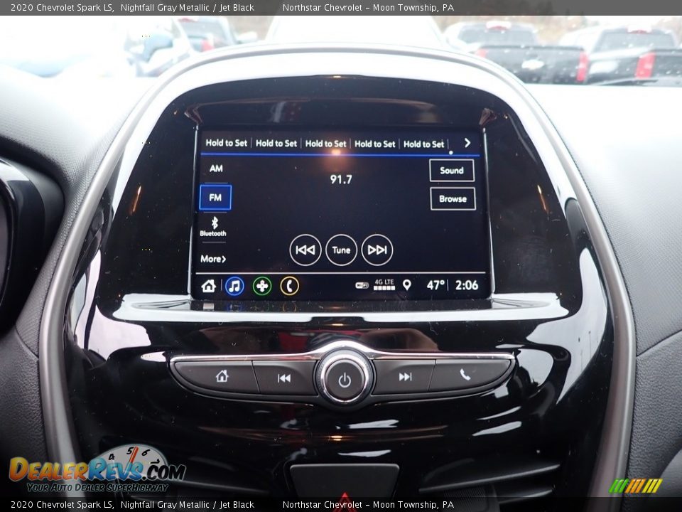 2020 Chevrolet Spark LS Nightfall Gray Metallic / Jet Black Photo #18
