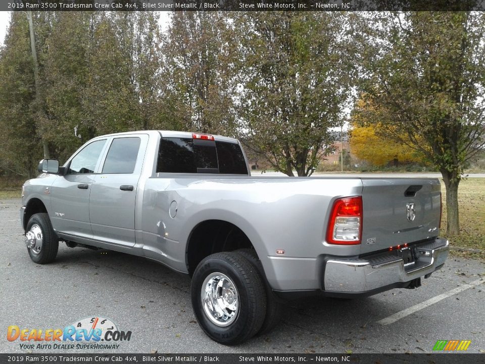 2019 Ram 3500 Tradesman Crew Cab 4x4 Billet Silver Metallic / Black Photo #8