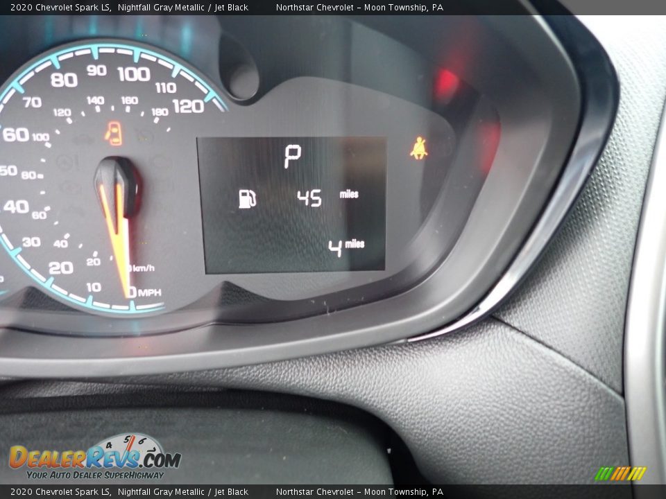 2020 Chevrolet Spark LS Nightfall Gray Metallic / Jet Black Photo #20