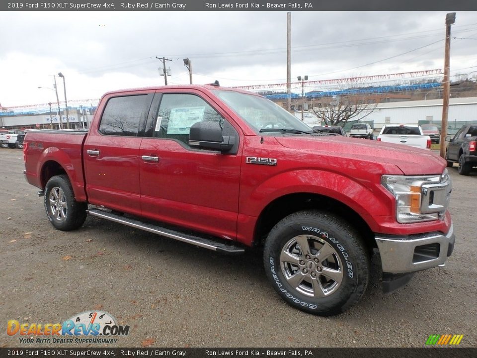 Ruby Red 2019 Ford F150 XLT SuperCrew 4x4 Photo #8