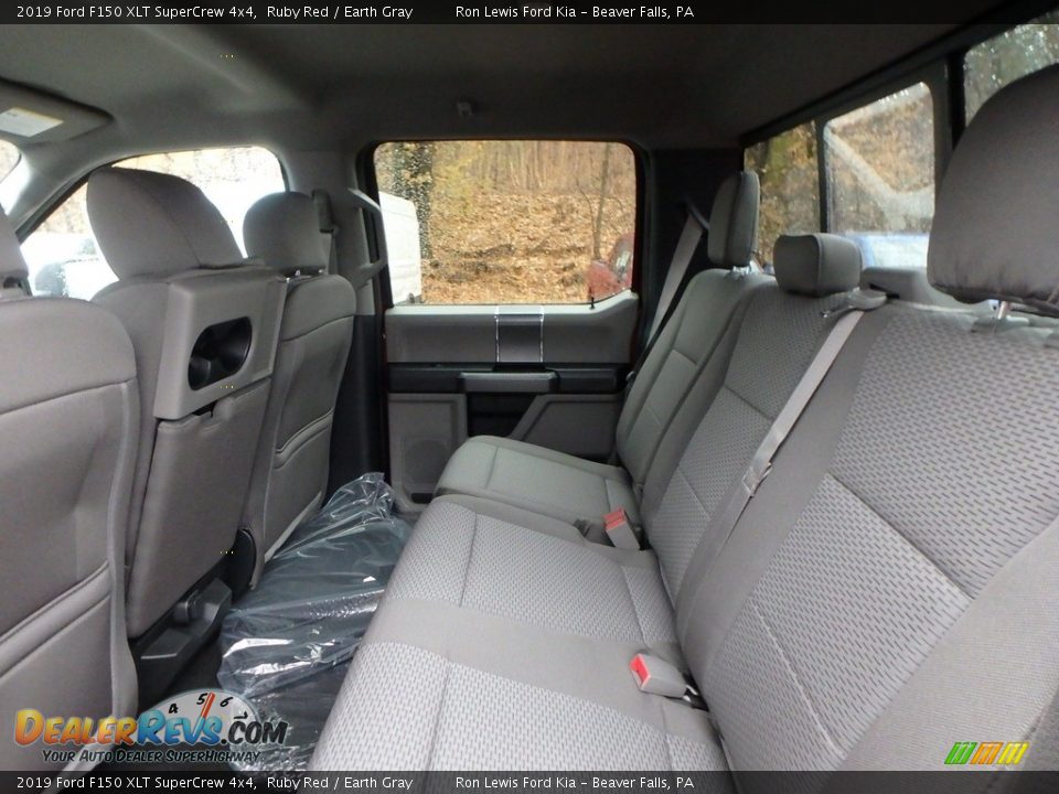 Rear Seat of 2019 Ford F150 XLT SuperCrew 4x4 Photo #13