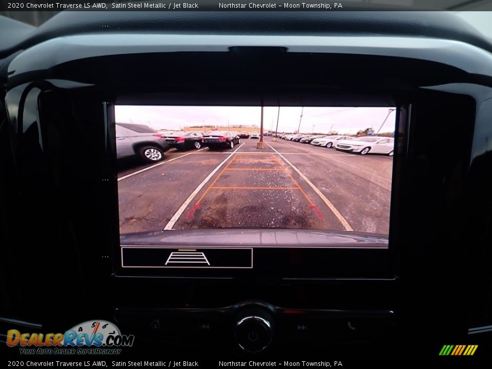 2020 Chevrolet Traverse LS AWD Satin Steel Metallic / Jet Black Photo #17