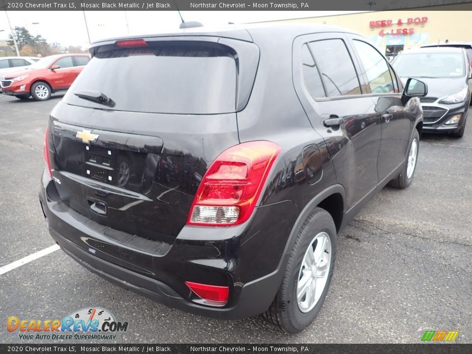 2020 Chevrolet Trax LS Mosaic Black Metallic / Jet Black Photo #5