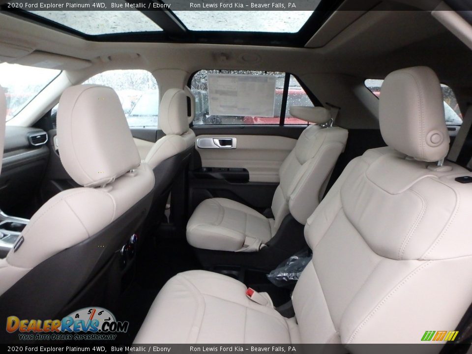 Rear Seat of 2020 Ford Explorer Platinum 4WD Photo #13