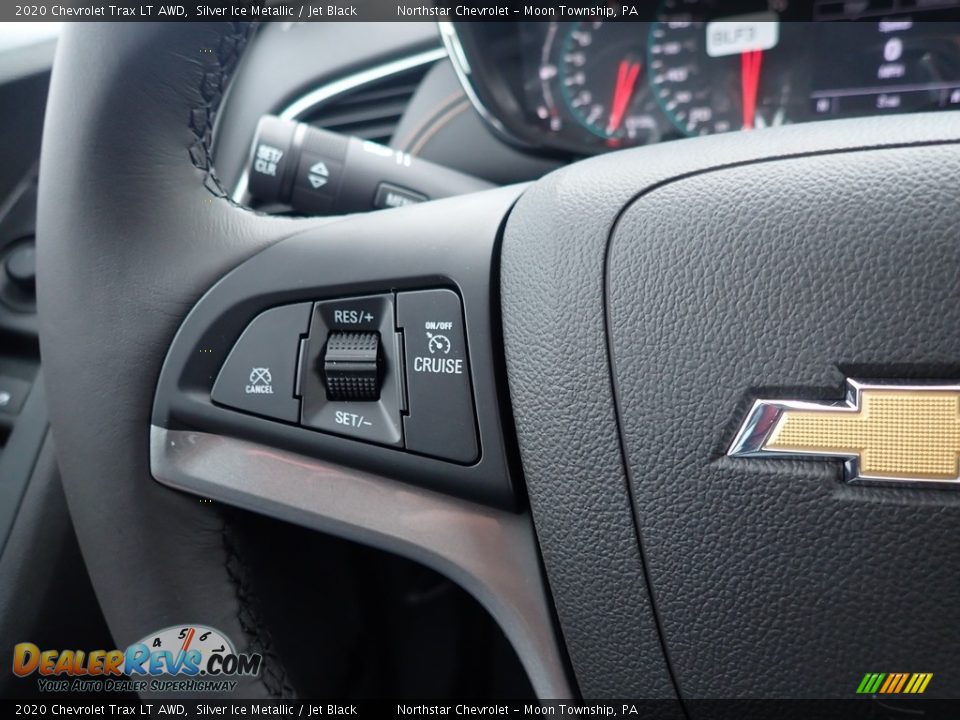2020 Chevrolet Trax LT AWD Silver Ice Metallic / Jet Black Photo #20