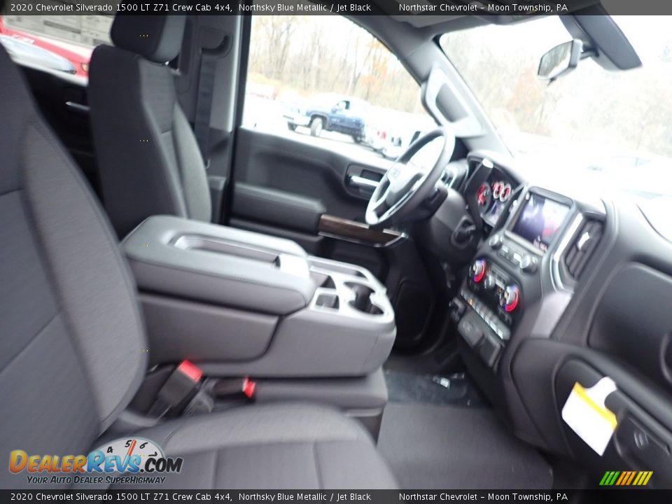 2020 Chevrolet Silverado 1500 LT Z71 Crew Cab 4x4 Northsky Blue Metallic / Jet Black Photo #9