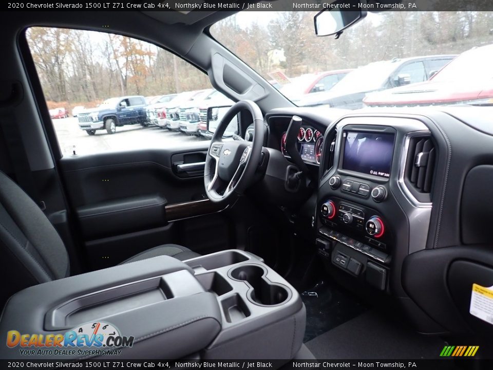 2020 Chevrolet Silverado 1500 LT Z71 Crew Cab 4x4 Northsky Blue Metallic / Jet Black Photo #10
