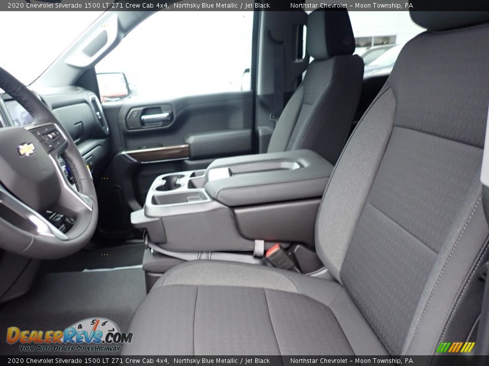 2020 Chevrolet Silverado 1500 LT Z71 Crew Cab 4x4 Northsky Blue Metallic / Jet Black Photo #15