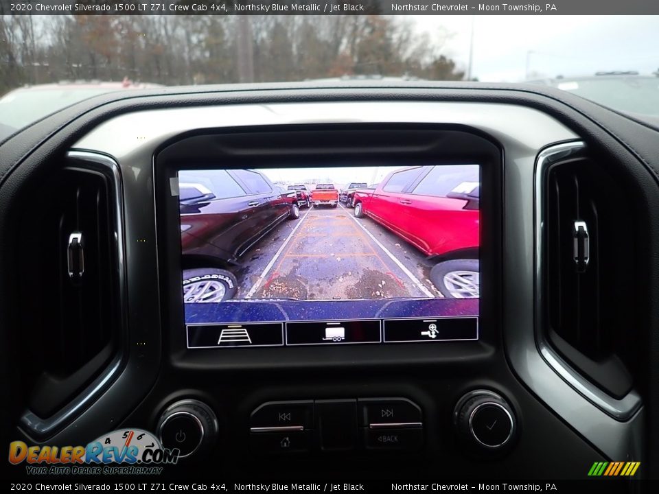 2020 Chevrolet Silverado 1500 LT Z71 Crew Cab 4x4 Northsky Blue Metallic / Jet Black Photo #18