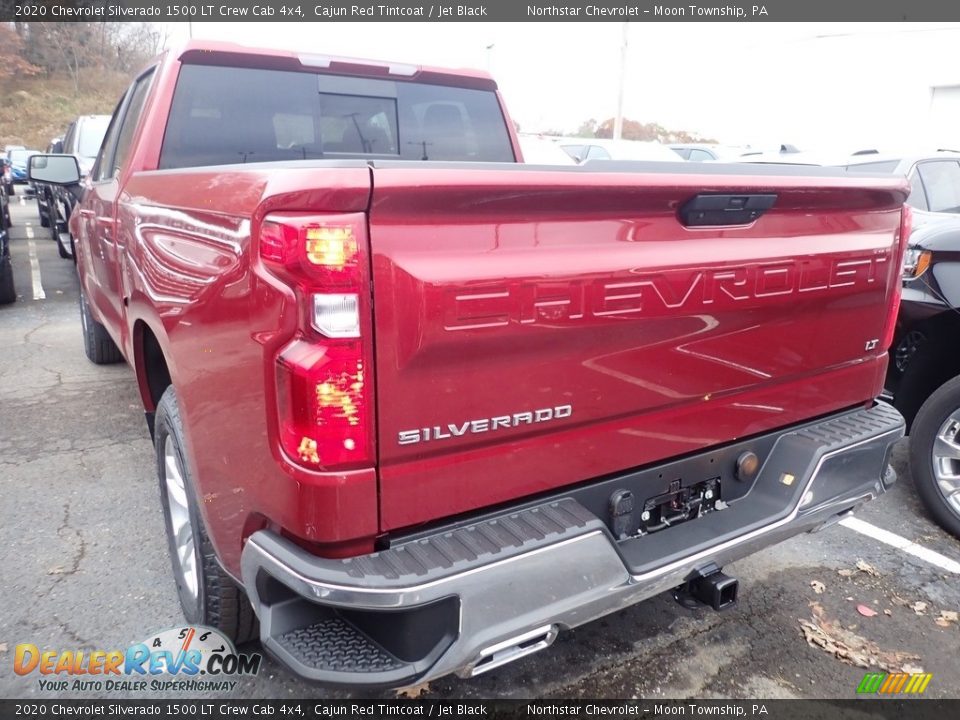 2020 Chevrolet Silverado 1500 LT Crew Cab 4x4 Cajun Red Tintcoat / Jet Black Photo #3