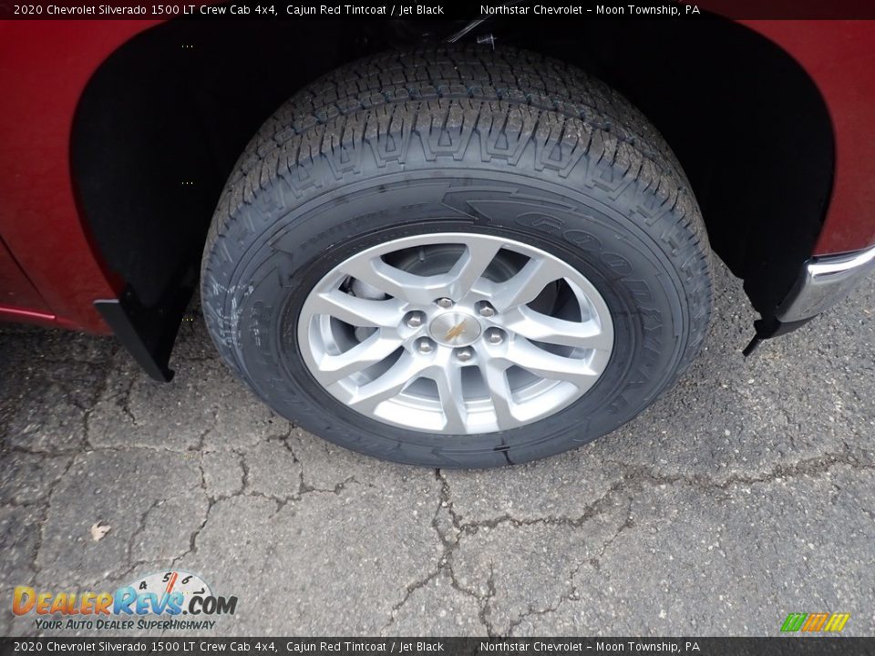 2020 Chevrolet Silverado 1500 LT Crew Cab 4x4 Cajun Red Tintcoat / Jet Black Photo #7