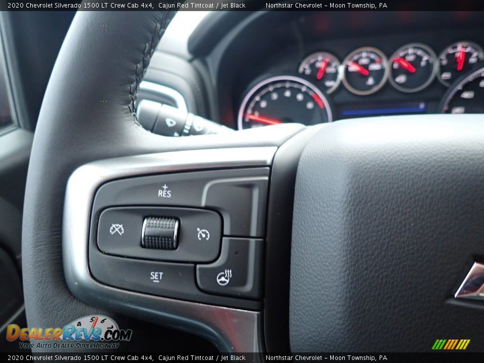 2020 Chevrolet Silverado 1500 LT Crew Cab 4x4 Cajun Red Tintcoat / Jet Black Photo #18